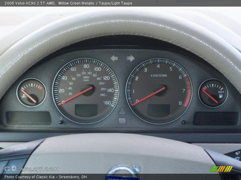 Willow Green Metallic / Taupe/Light Taupe 2006 Volvo XC90 2.5T AWD
