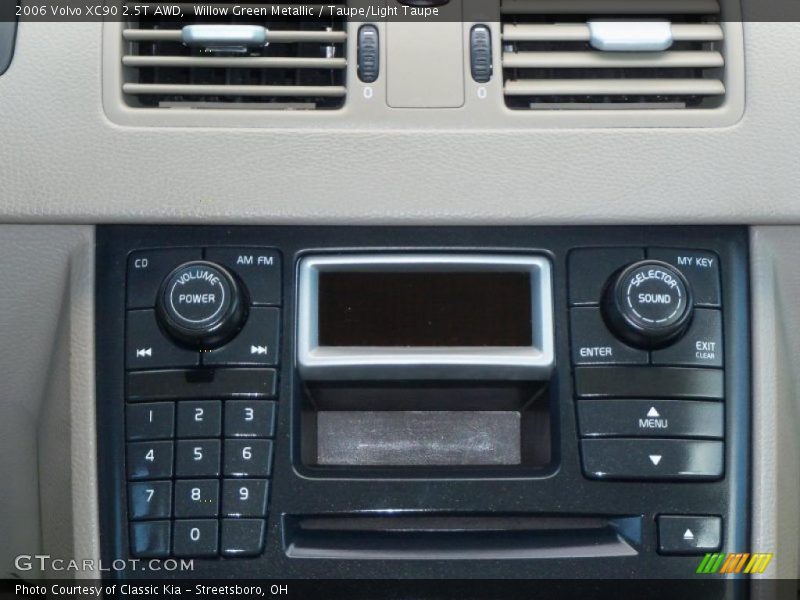 Willow Green Metallic / Taupe/Light Taupe 2006 Volvo XC90 2.5T AWD