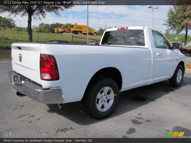 Bright White / Dark Slate Gray 2011 Dodge Ram 1500 SLT Regular Cab