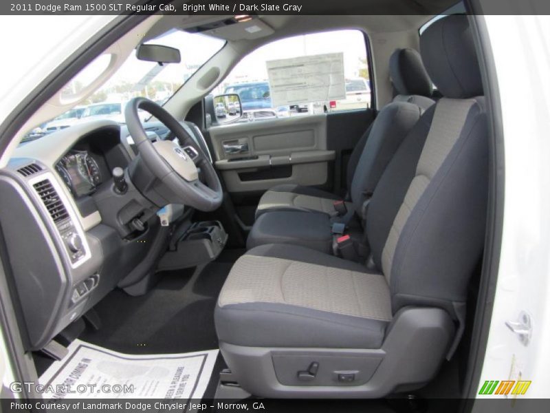  2011 Ram 1500 SLT Regular Cab Dark Slate Gray Interior