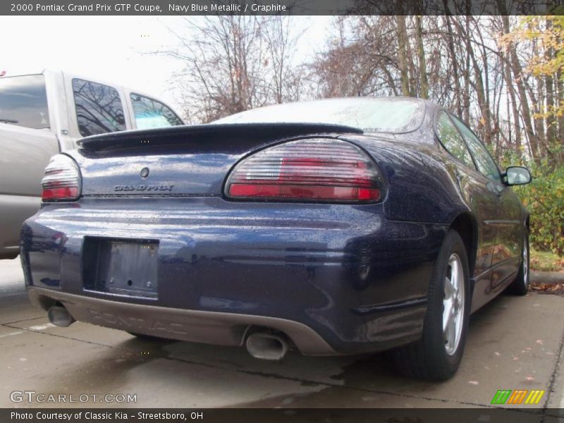 Navy Blue Metallic / Graphite 2000 Pontiac Grand Prix GTP Coupe