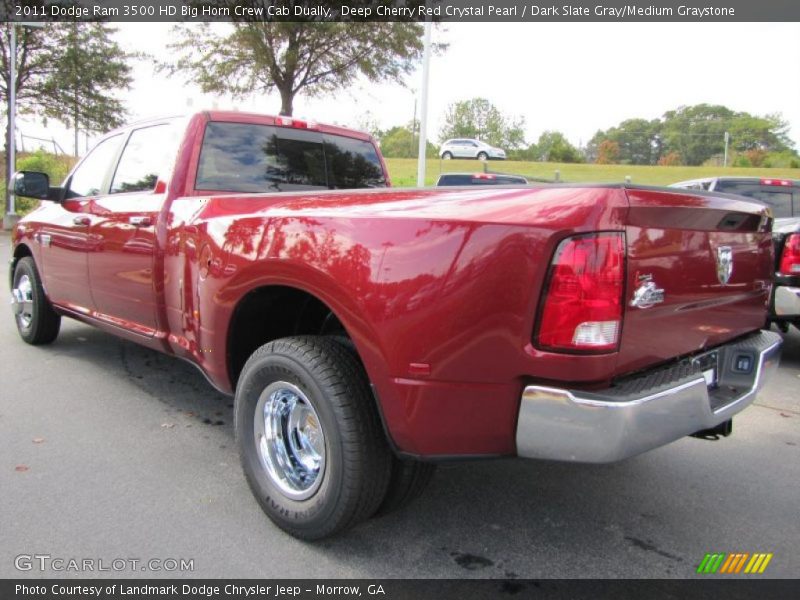 2011 Ram 3500 HD Big Horn Crew Cab Dually Deep Cherry Red Crystal Pearl