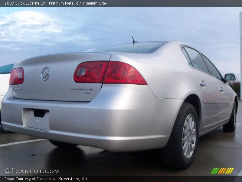 Platinum Metallic / Titanium Gray 2007 Buick Lucerne CX