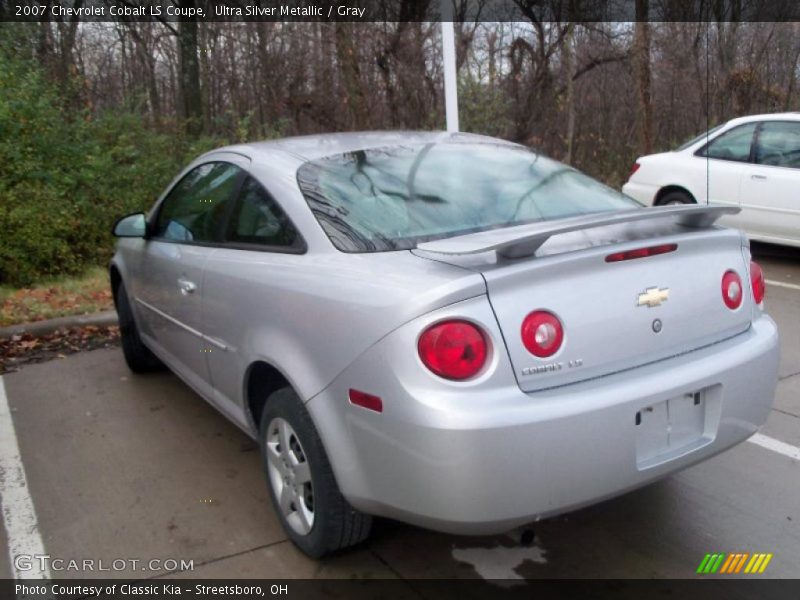 Ultra Silver Metallic / Gray 2007 Chevrolet Cobalt LS Coupe