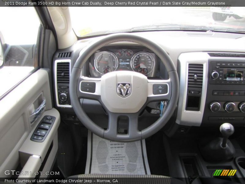  2011 Ram 3500 HD Big Horn Crew Cab Dually Steering Wheel