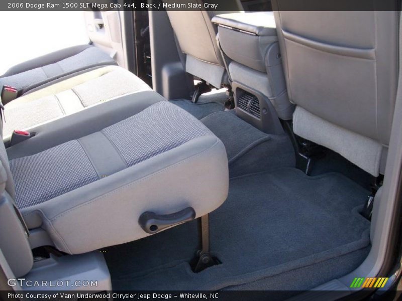 Black / Medium Slate Gray 2006 Dodge Ram 1500 SLT Mega Cab 4x4