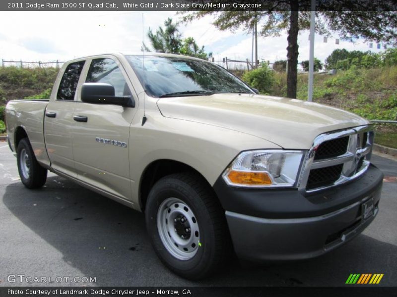 Front 3/4 View of 2011 Ram 1500 ST Quad Cab