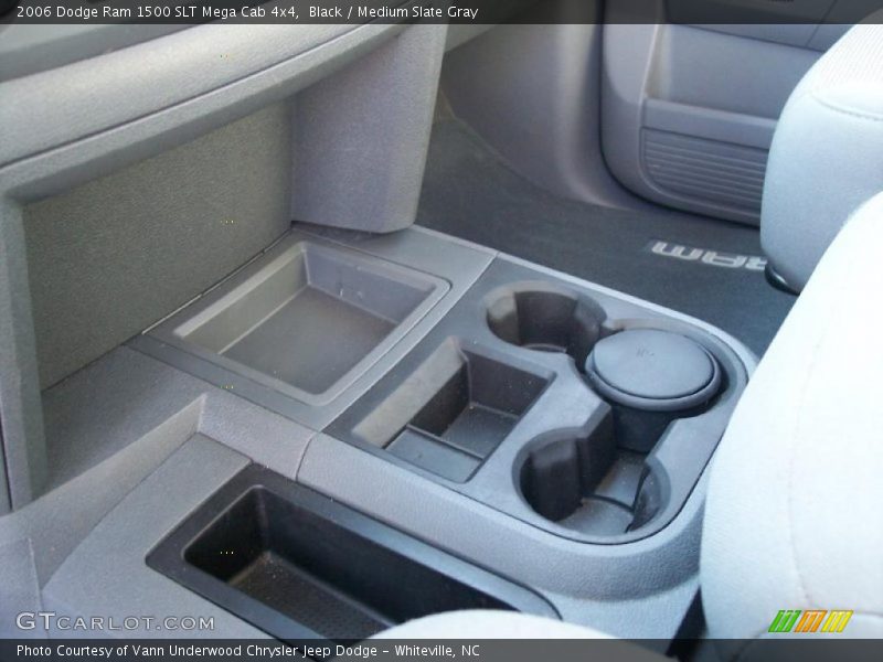 Black / Medium Slate Gray 2006 Dodge Ram 1500 SLT Mega Cab 4x4
