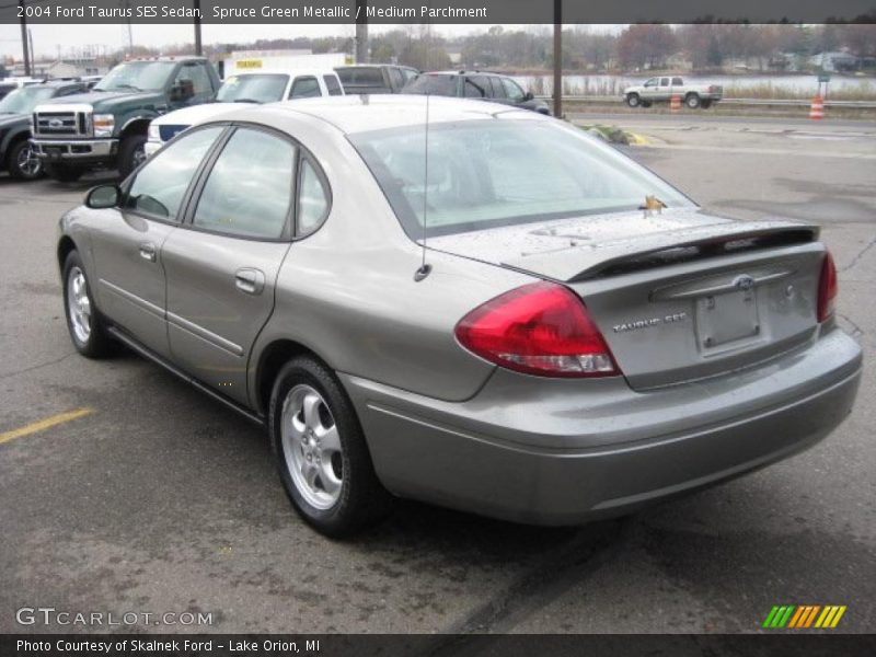 Spruce Green Metallic / Medium Parchment 2004 Ford Taurus SES Sedan