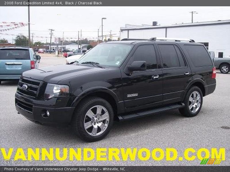 Black / Charcoal Black 2008 Ford Expedition Limited 4x4