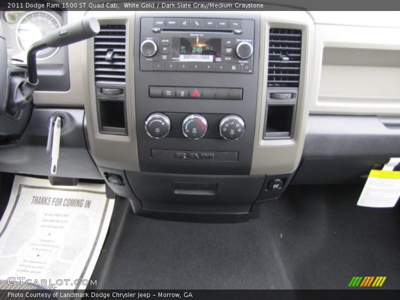 Controls of 2011 Ram 1500 ST Quad Cab