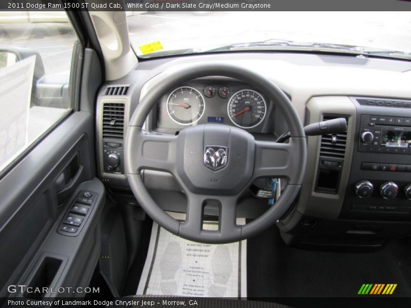  2011 Ram 1500 ST Quad Cab Steering Wheel