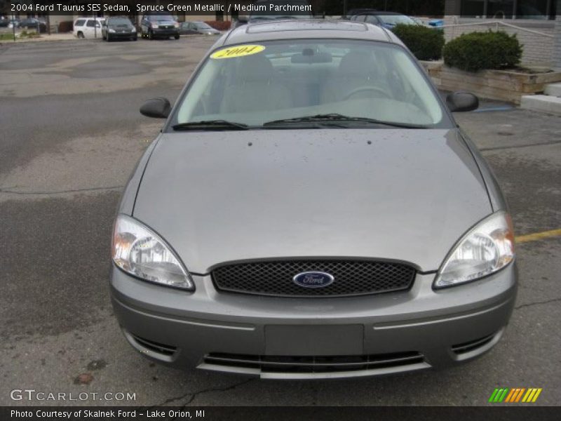 Spruce Green Metallic / Medium Parchment 2004 Ford Taurus SES Sedan