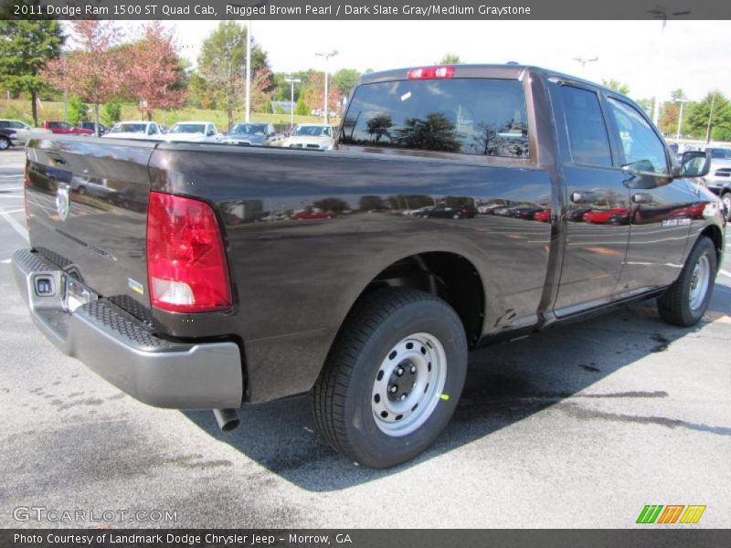 Rugged Brown Pearl / Dark Slate Gray/Medium Graystone 2011 Dodge Ram 1500 ST Quad Cab