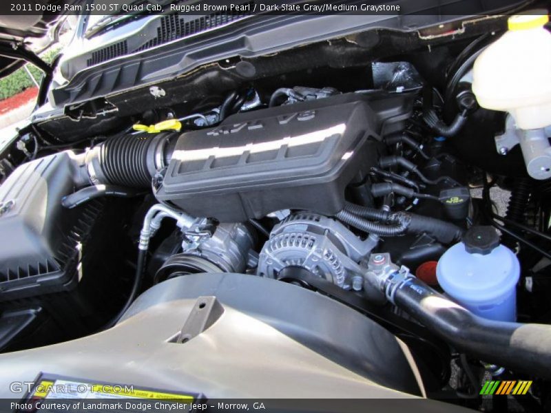 Rugged Brown Pearl / Dark Slate Gray/Medium Graystone 2011 Dodge Ram 1500 ST Quad Cab