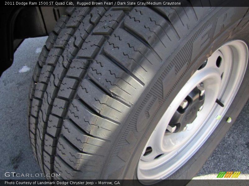 Rugged Brown Pearl / Dark Slate Gray/Medium Graystone 2011 Dodge Ram 1500 ST Quad Cab