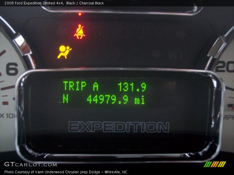 Black / Charcoal Black 2008 Ford Expedition Limited 4x4