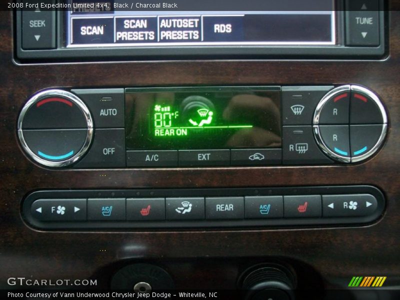 Controls of 2008 Expedition Limited 4x4