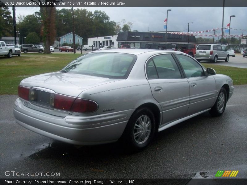 Sterling Silver Metallic / Medium Gray 2002 Buick LeSabre Custom
