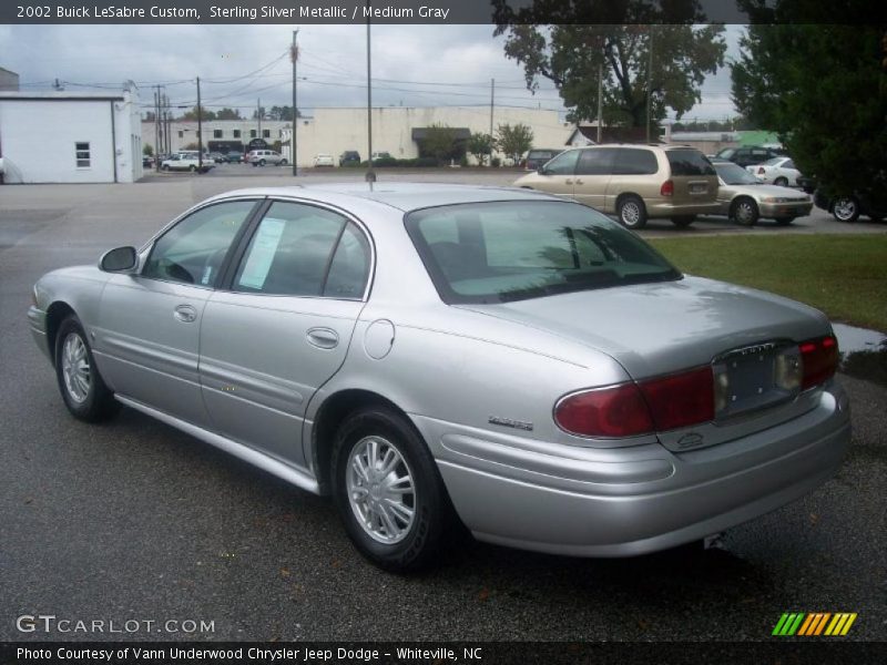 Sterling Silver Metallic / Medium Gray 2002 Buick LeSabre Custom