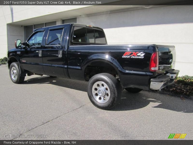 Black / Medium Flint 2007 Ford F350 Super Duty XLT Crew Cab 4x4