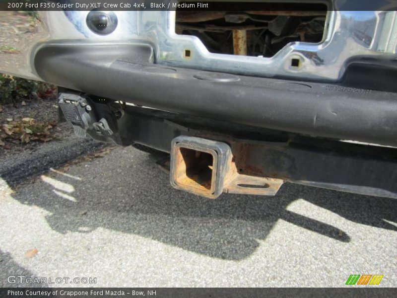 Black / Medium Flint 2007 Ford F350 Super Duty XLT Crew Cab 4x4
