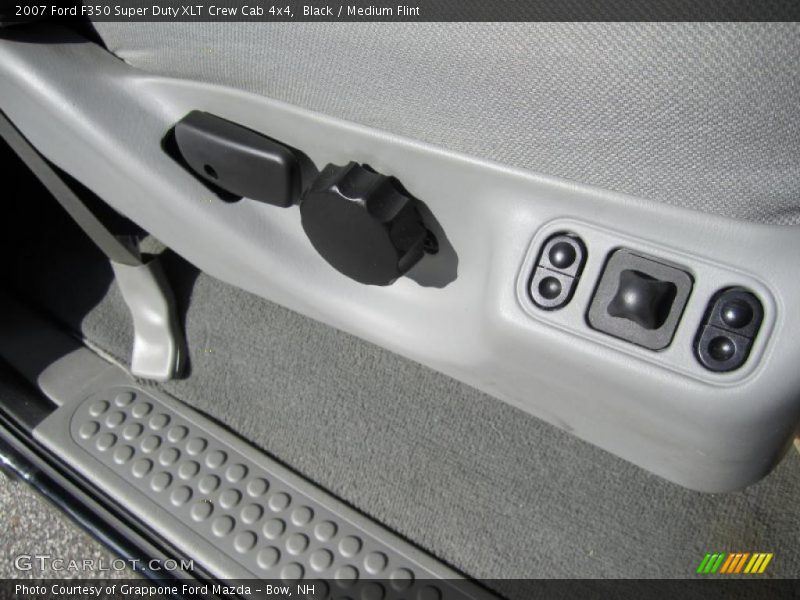 Black / Medium Flint 2007 Ford F350 Super Duty XLT Crew Cab 4x4