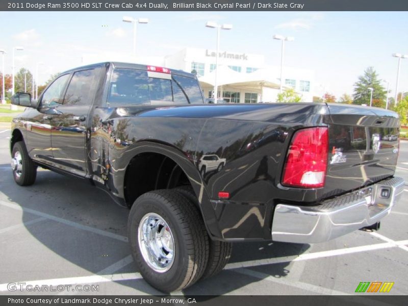  2011 Ram 3500 HD SLT Crew Cab 4x4 Dually Brilliant Black Crystal Pearl