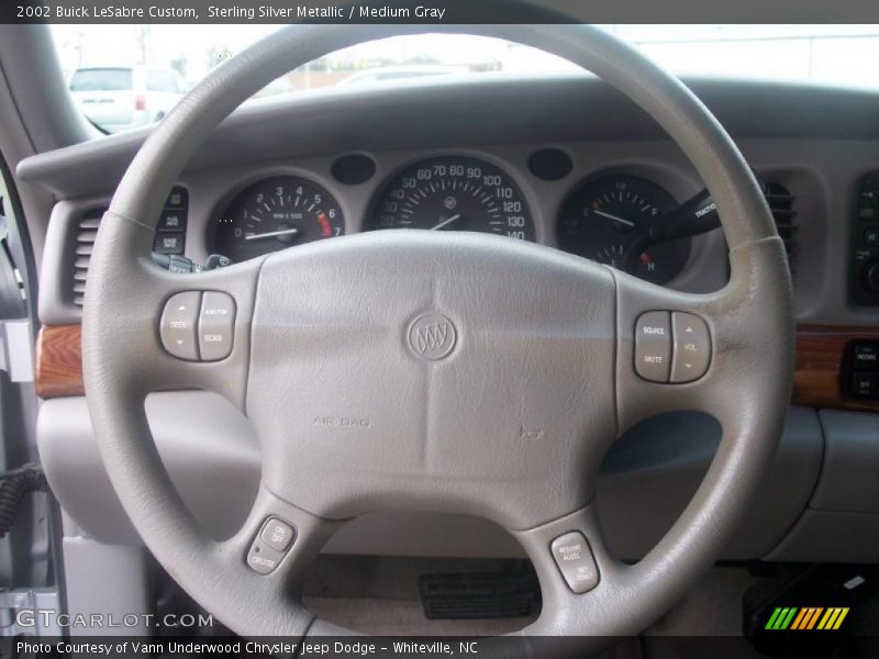 Sterling Silver Metallic / Medium Gray 2002 Buick LeSabre Custom