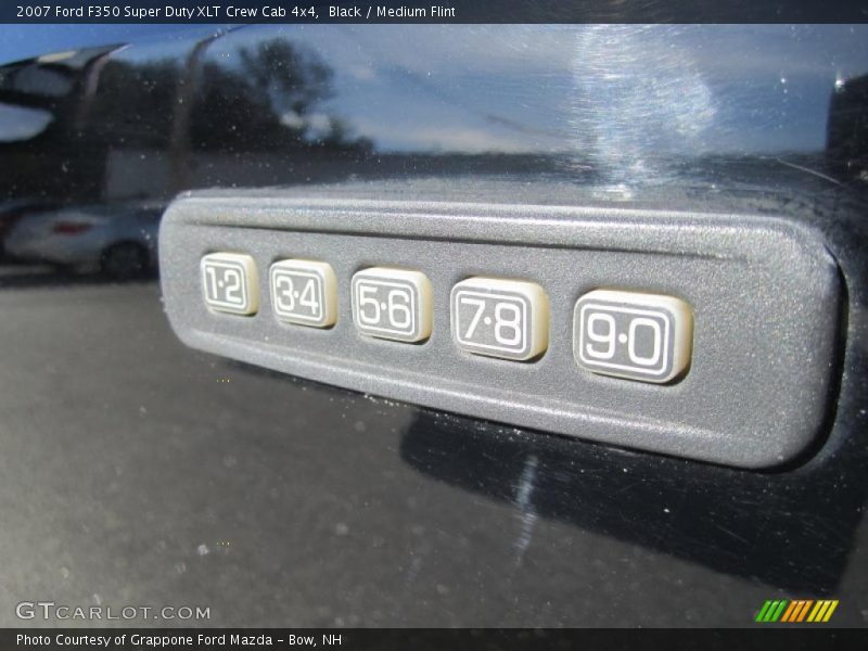 Black / Medium Flint 2007 Ford F350 Super Duty XLT Crew Cab 4x4