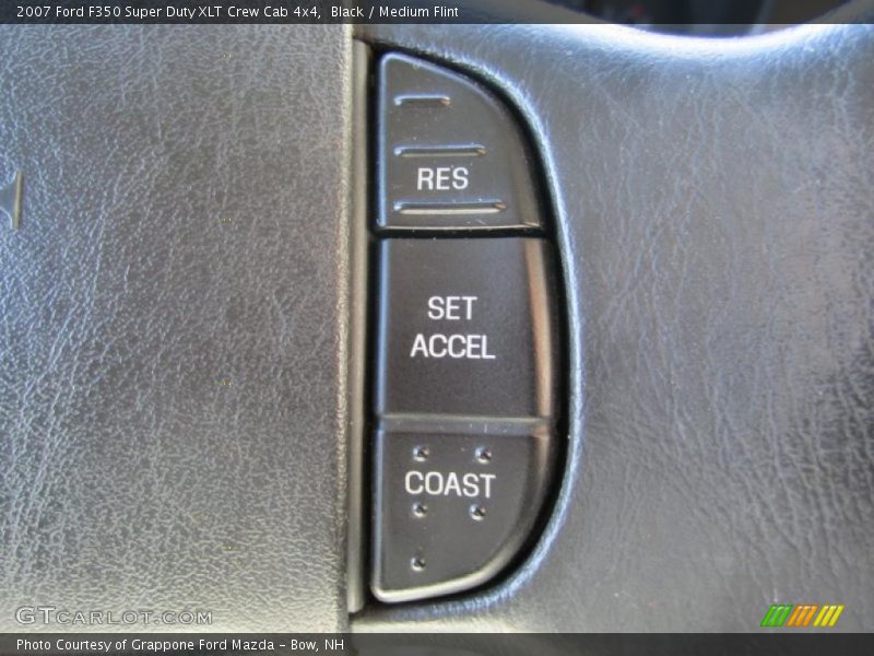 Black / Medium Flint 2007 Ford F350 Super Duty XLT Crew Cab 4x4