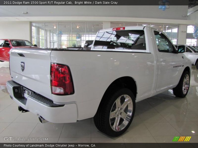 Bright White / Dark Slate Gray 2011 Dodge Ram 1500 Sport R/T Regular Cab