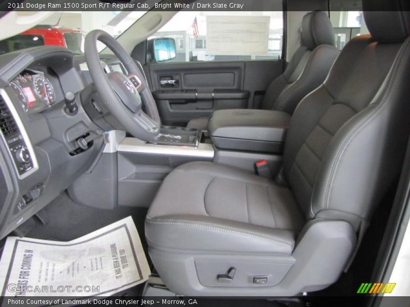 Bright White / Dark Slate Gray 2011 Dodge Ram 1500 Sport R/T Regular Cab