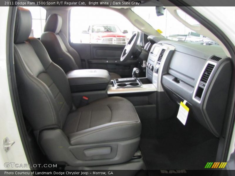 Bright White / Dark Slate Gray 2011 Dodge Ram 1500 Sport R/T Regular Cab