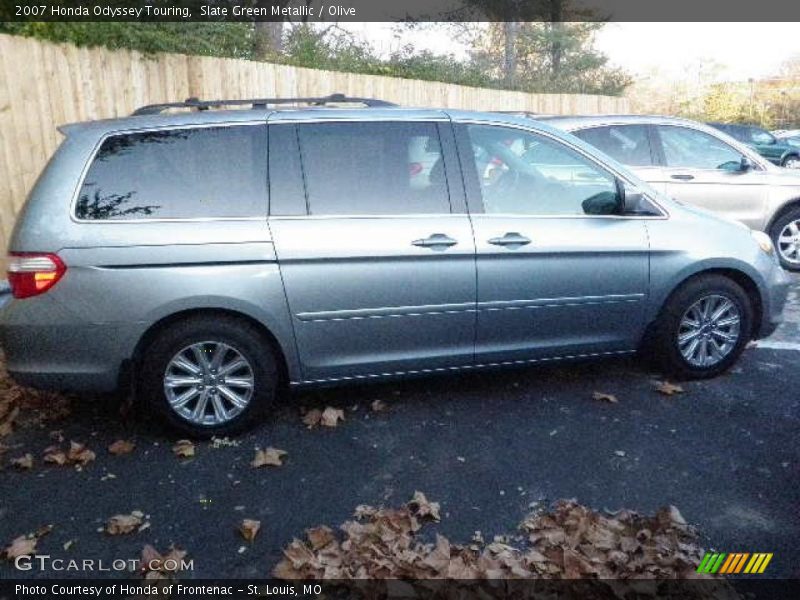 Slate Green Metallic / Olive 2007 Honda Odyssey Touring
