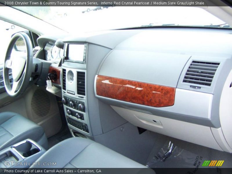 Inferno Red Crystal Pearlcoat / Medium Slate Gray/Light Shale 2008 Chrysler Town & Country Touring Signature Series