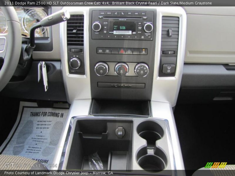 Controls of 2011 Ram 2500 HD SLT Outdoorsman Crew Cab 4x4
