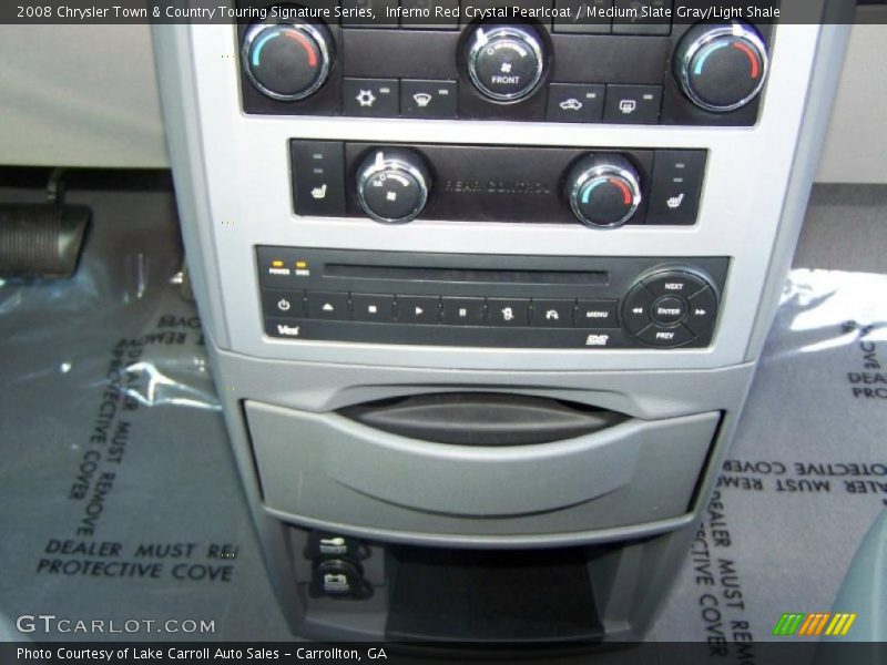 Inferno Red Crystal Pearlcoat / Medium Slate Gray/Light Shale 2008 Chrysler Town & Country Touring Signature Series