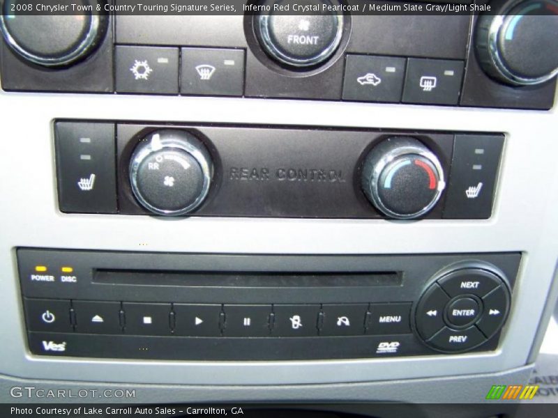 Inferno Red Crystal Pearlcoat / Medium Slate Gray/Light Shale 2008 Chrysler Town & Country Touring Signature Series