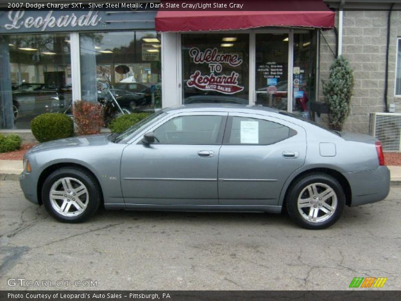 Silver Steel Metallic / Dark Slate Gray/Light Slate Gray 2007 Dodge Charger SXT