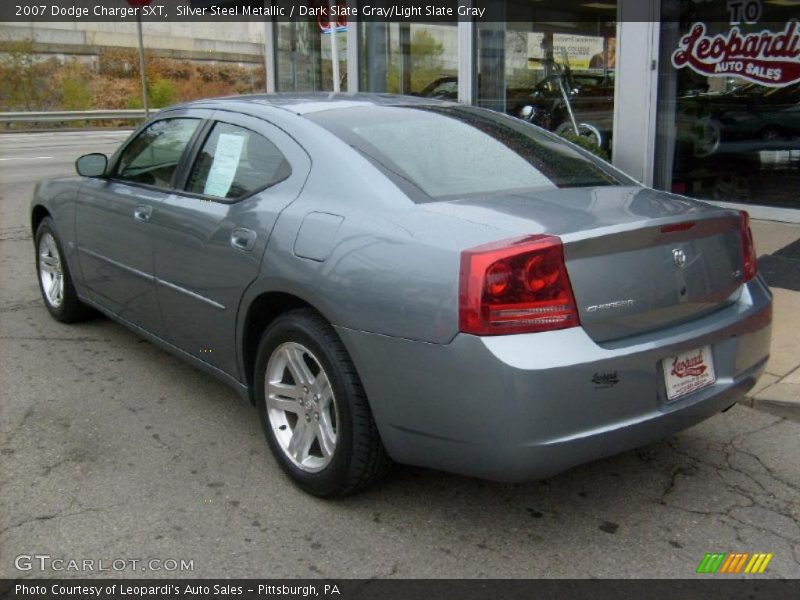 Silver Steel Metallic / Dark Slate Gray/Light Slate Gray 2007 Dodge Charger SXT