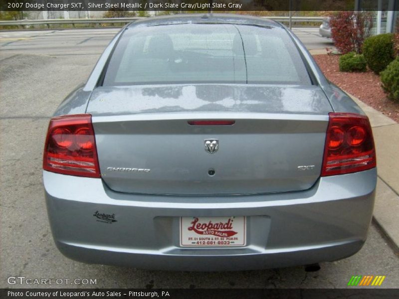 Silver Steel Metallic / Dark Slate Gray/Light Slate Gray 2007 Dodge Charger SXT