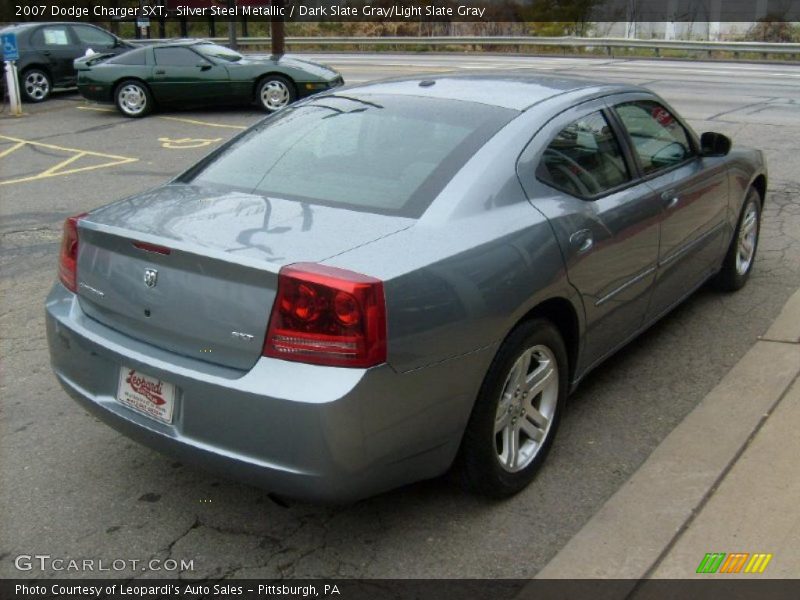 Silver Steel Metallic / Dark Slate Gray/Light Slate Gray 2007 Dodge Charger SXT