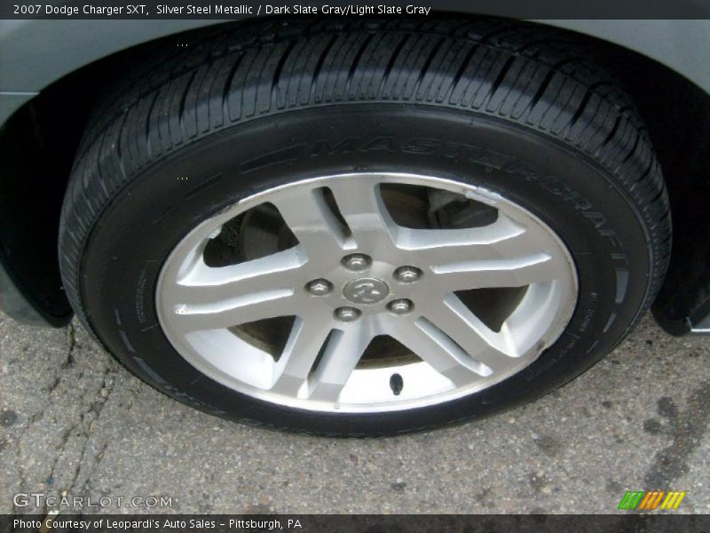 Silver Steel Metallic / Dark Slate Gray/Light Slate Gray 2007 Dodge Charger SXT