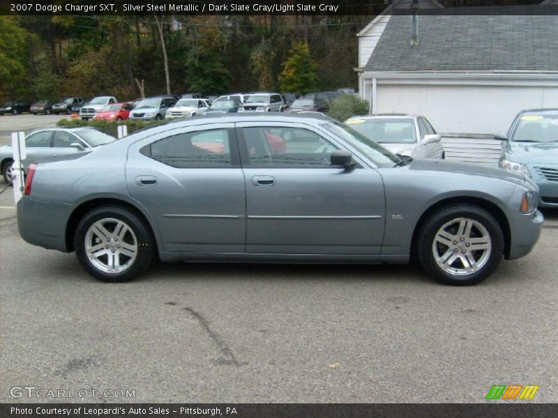 Silver Steel Metallic / Dark Slate Gray/Light Slate Gray 2007 Dodge Charger SXT