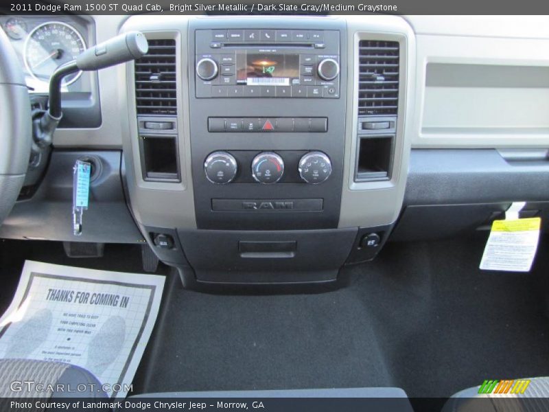 Controls of 2011 Ram 1500 ST Quad Cab