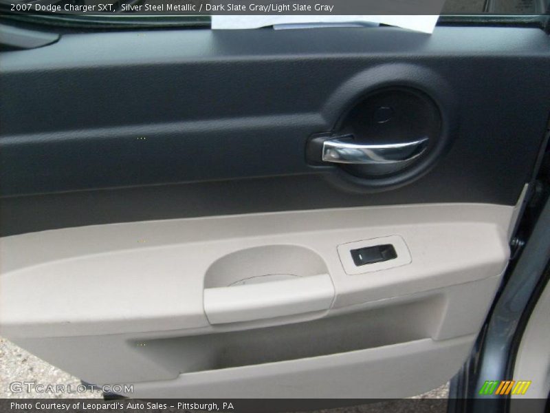 Silver Steel Metallic / Dark Slate Gray/Light Slate Gray 2007 Dodge Charger SXT