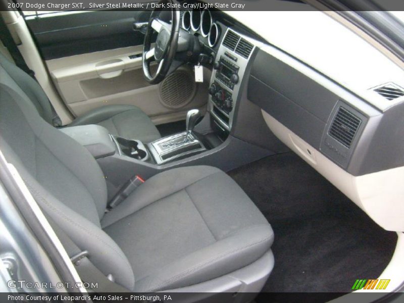 Silver Steel Metallic / Dark Slate Gray/Light Slate Gray 2007 Dodge Charger SXT