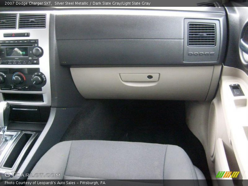 Silver Steel Metallic / Dark Slate Gray/Light Slate Gray 2007 Dodge Charger SXT
