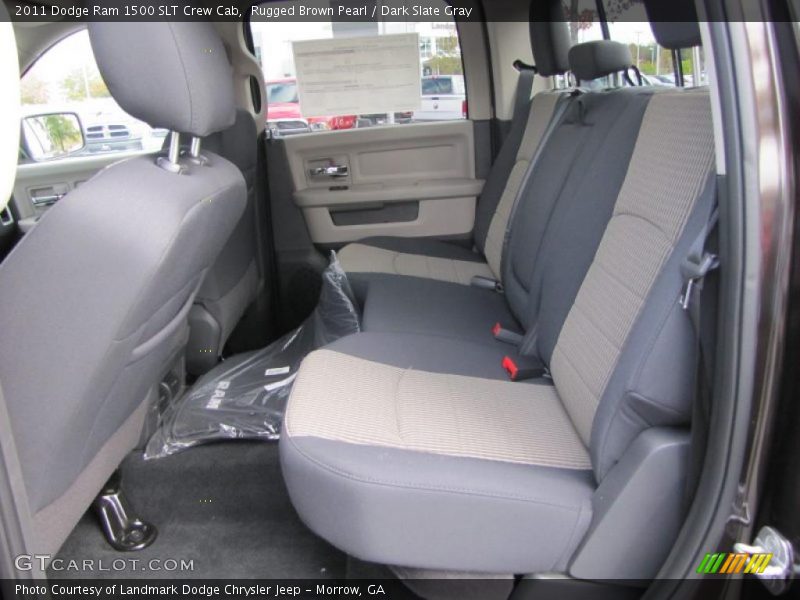  2011 Ram 1500 SLT Crew Cab Dark Slate Gray Interior